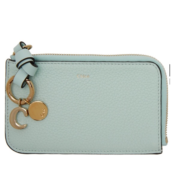 Chloe Handbags - 💯authentic New Chloe alphabet coin purse skylight blue (seasonal colour)